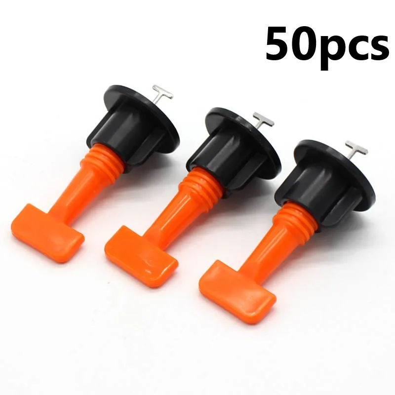 

New 50pcs/set level wedges tile spacers for Flooring Wall Tile carrelage Leveling System Leveler Locator Spacers Plier
