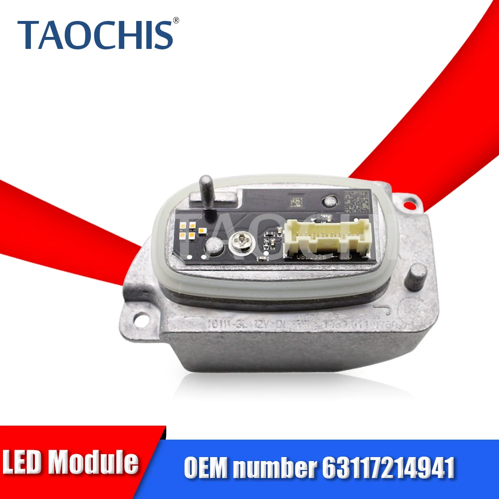 

Модуль управления посветильник TAOCHIS, оригинальный OEM-балласт 63117214941 6311 7214 942, подходит для BMW 5 серии 2017 после G38