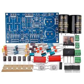 

MOOL TDA7294 Audio Amplifier Board 70Wx2 Two Channel Speaker Protection Power Amplifier Board Diy Kit DIY Sound System Speaker