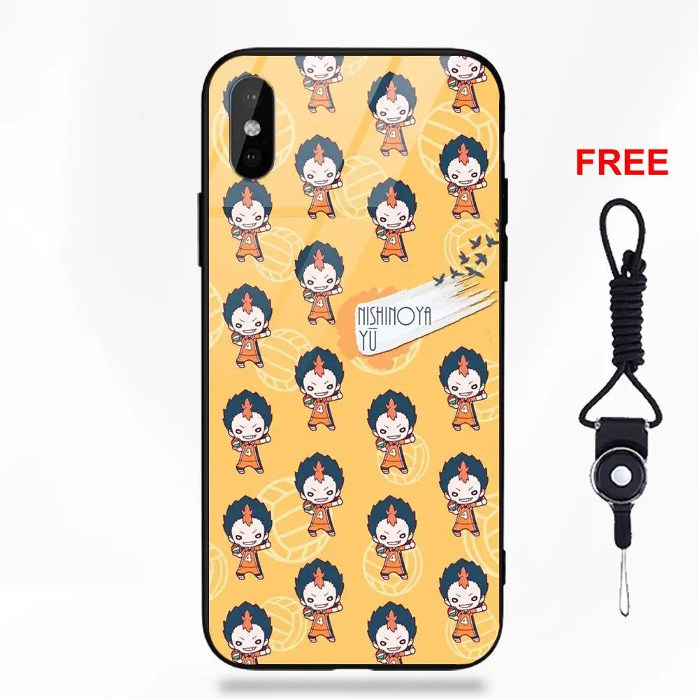 Karasuno высокого Юу нишиноя Haikyuu для huawei Honor 7X P20 Lite mate 10 Pro Redmi 5 Note 5A 6 для Galaxy S8 S9 Plus - Цвет: as picture