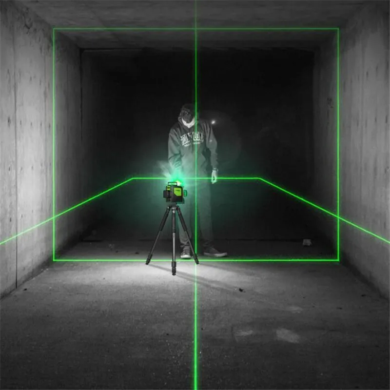 Лазерный уровень с лазером зеленого цвета 2 линии самообслуживания-лазер для выравнивания уравнитель с вертикальным горизонтальным Балансирующий перекрестный лазерный красный лазерный луч линия измерительный прибор