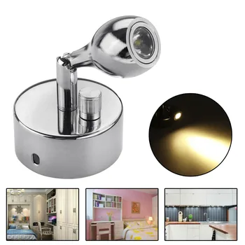 

2x Led 12V Reading light Dimmable Spot Light Caravan Boat 3000K Aluminum