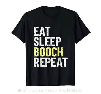 

Women's Tee Kombucha Funny Tshirt Eat Sleep Booch Repeat Printed Fashion Personality girls