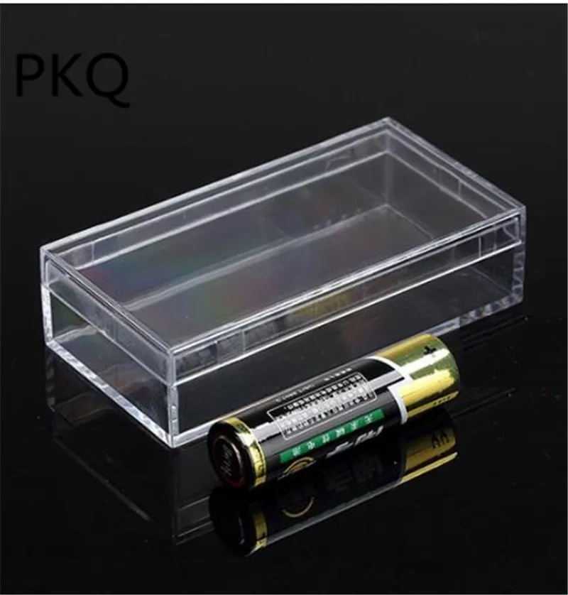 

15 sizes Clear Small Plastic Box transparent Storage Box Jewelry Display Box earrings necklace Bead Container rectangle gift box
