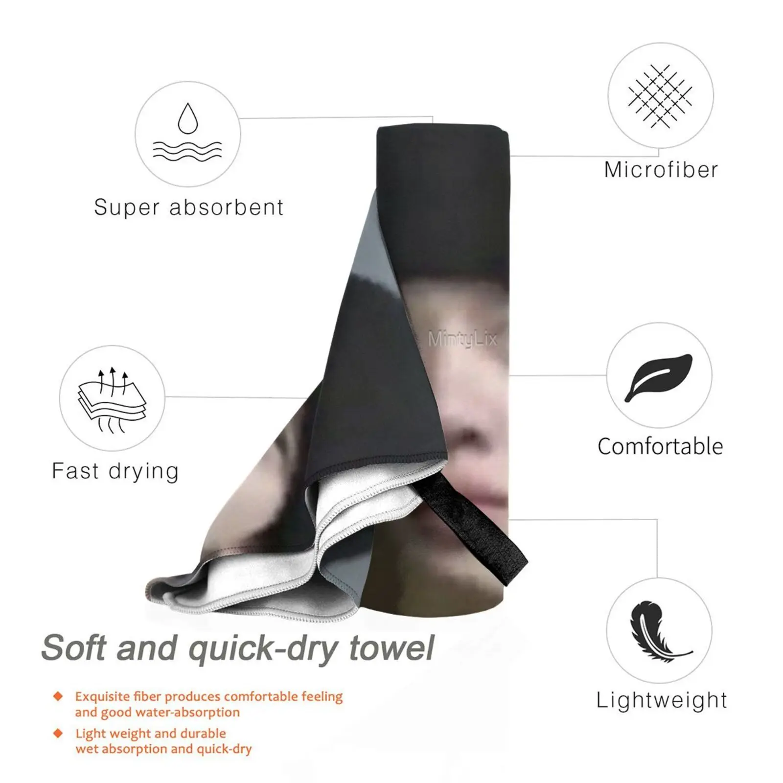 Bang Chan Cellphone Meme Quick Dry Towel Gym Sports Bath Portable Bang Chan Skz Jyp Changbin Minho Lee Know Han Jisung Hwang