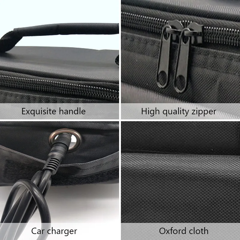 US $26.99 Geekhom 12v Portable Insulated Bag Lunch Box Electric Lunchbox Food Warmer Lunch Box With Heating Electric Lunchbox For Car