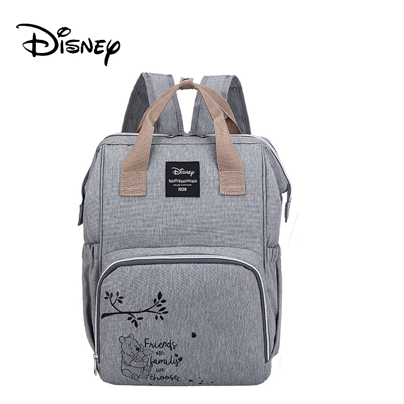 

Disney Mummy Nappy Bag Multi-function Stroller Baby Girl Diaper Bags Waterproof Backpack Mom Baby Care Travel Maternity Designer