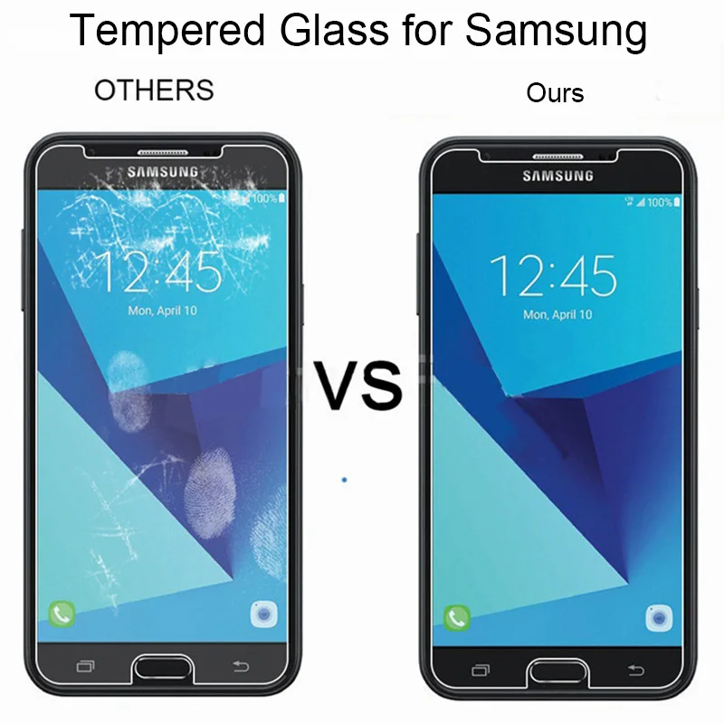2 шт. закаленное защитное стекло для samsung A8 A6 Plus Защита экрана для Galaxy A9 Pro A8 A9 Star Lite Pro закаленное стекло