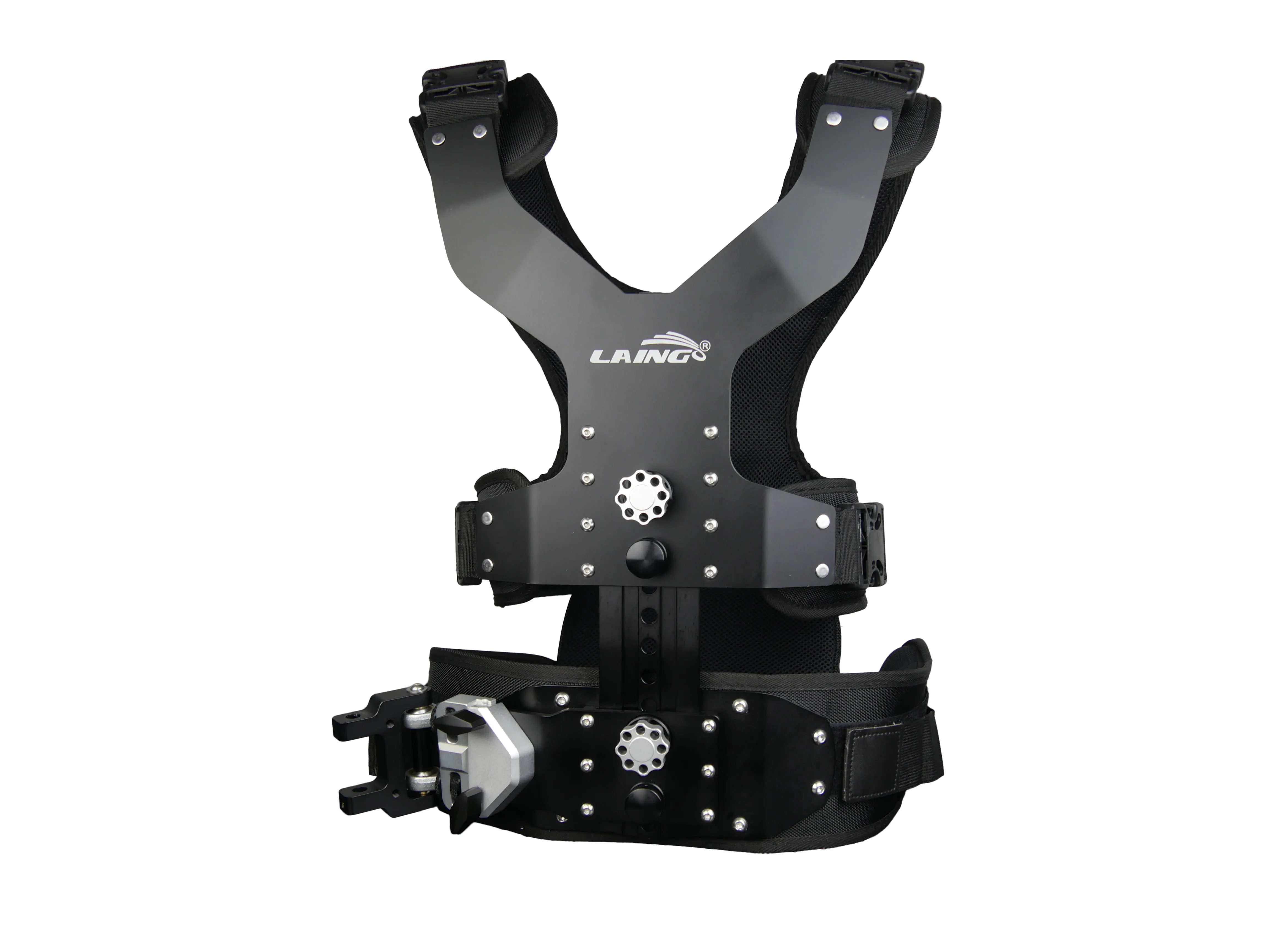 LAING M30PII 15 кг вес медведь углеродного волокна Видеокамера Steadicam Стабилизатор Steadycam жилет для фотографии двойная поддержка руки