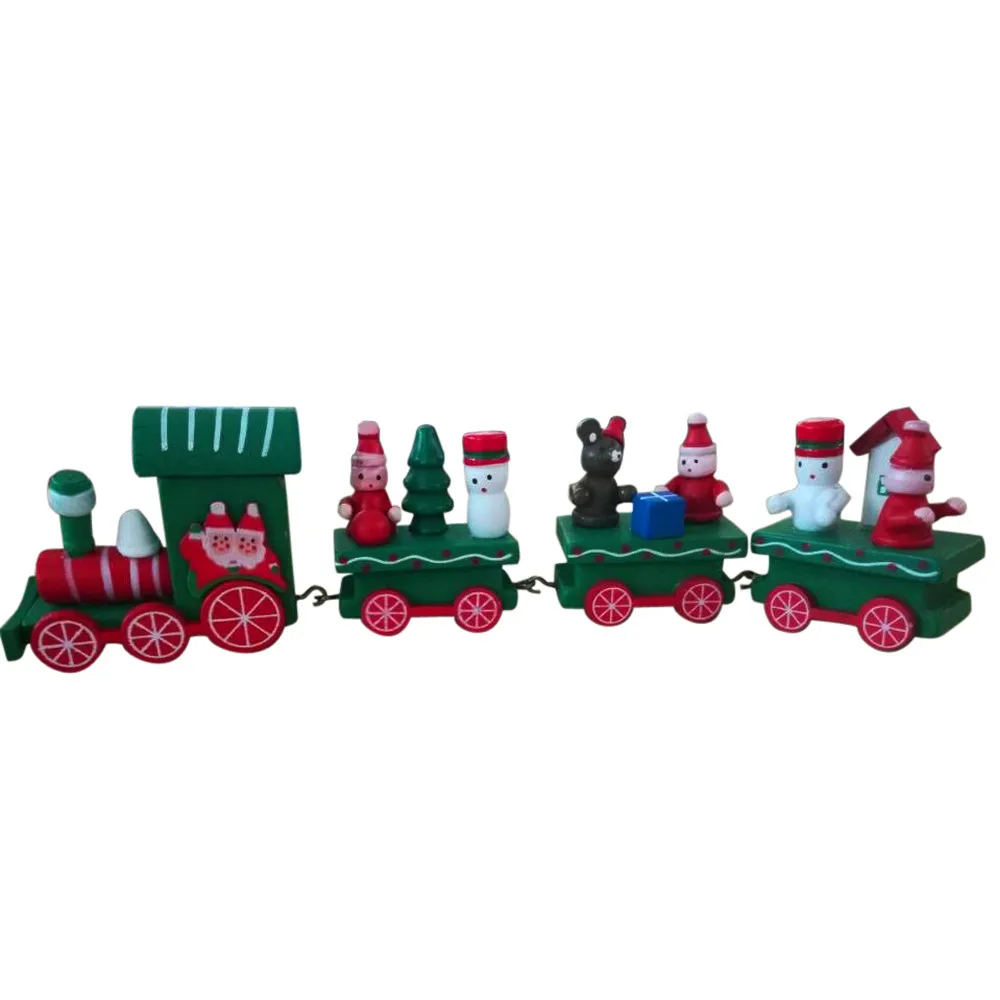 45# Мини рождественские деревянные игрушки поезд Рождественский современный подарок детские игрушки для детей Подарки Diecasts& игрушечные транспортные средства