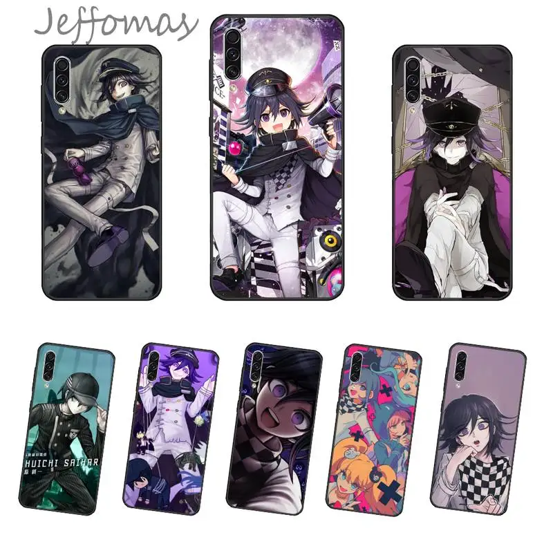 Черный чехол danganronpa для сотового телефона Samsung Galaxy J2 J4 J5 J6 J7 J8 2016 2017 2018 Prime Pro plus Neo duo |