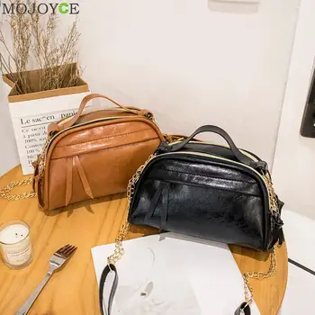 

Handbags Delicate Design Casual Messenger Totes Bag Women Leather Chain Purse Shoulder Crossbody Handbag
