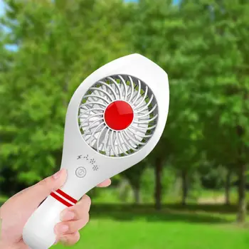 

Fashion Bowling Shape Mini Handheld Fan USB Rechargeable Quiet Cooling Fan Cooler for Home Office Travel Supplies Festival Gifts