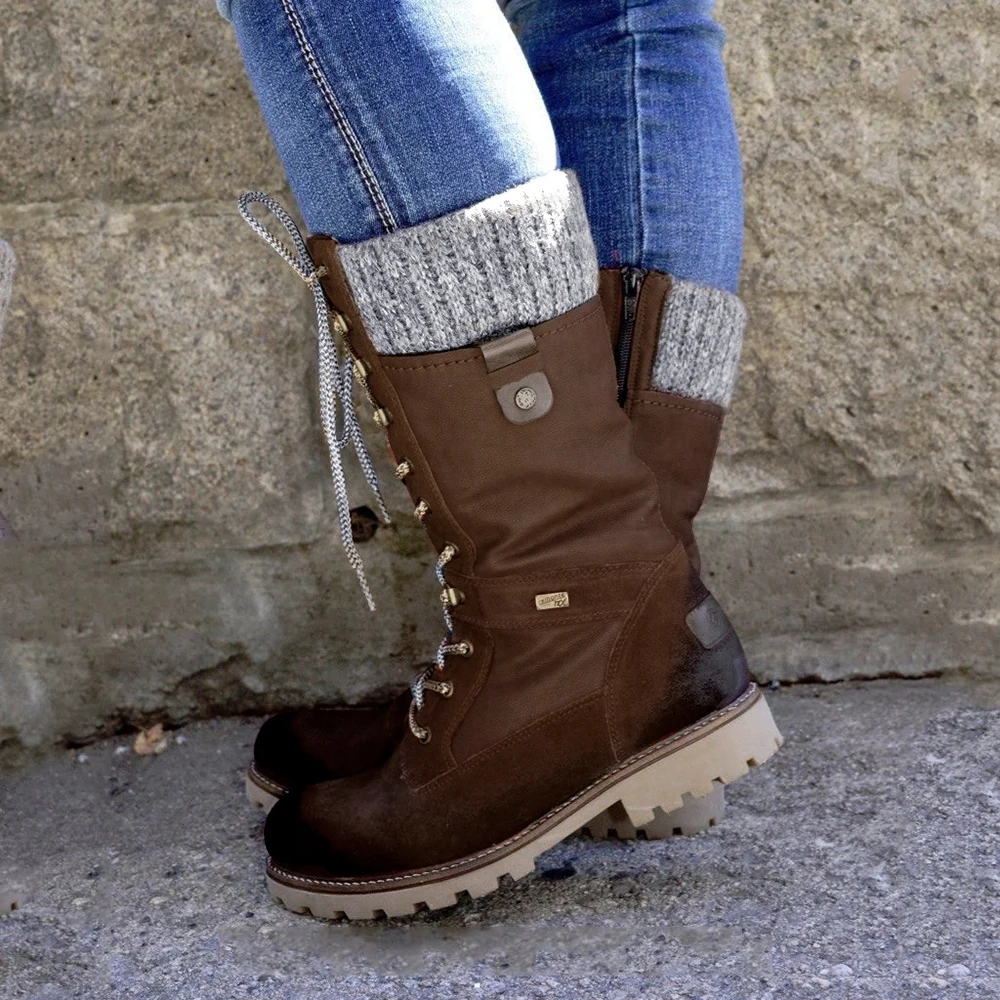 

HEFLASHOR Ankle Boots Female Winter Boots PU Leather Booties Rivet Stars Fashion Western Cowboy Boots Women Pointed Women Boots
