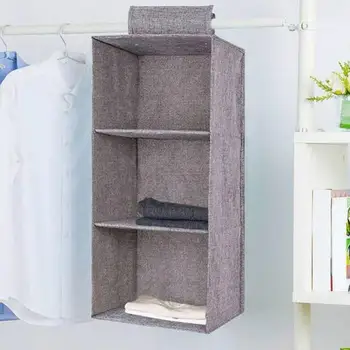 

Wardrobe Organizer Hainging Pocket Shoes Cushion Pillow Closet Organizer Cabinet Clothes Storage Fabric Shoe Storage Rack Shelf