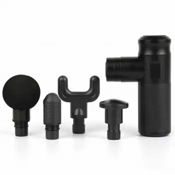 

Electric Massage Gun Deep Muscle Fascial Body Massager Gun Tissue Percussion Small Fitness Equipment Acid Relief Pain Relax