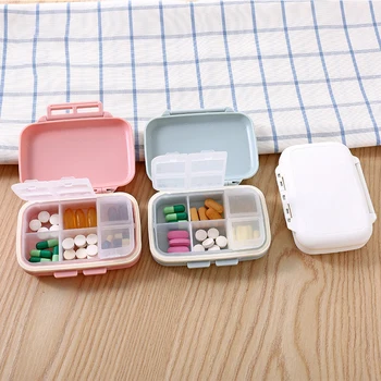 

Medicine Box Storage Box Organizer Box Kit Portable Weekly Packing Sealed Cartridge Take Medicine Box Plastic Minipill Box