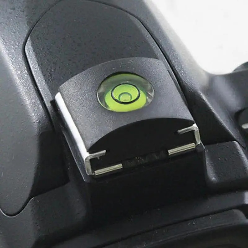 1Pc Camera Hot Shoe Protective Cover Bubble Level SLR Camera Pentax Suitable Accessories Camera for Canon Nikon B5W0
