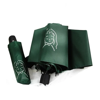 

Full Automatic Sunny Umbrella Dual Purpose Female Folding Sun And Uv Protection Sun Umbrella