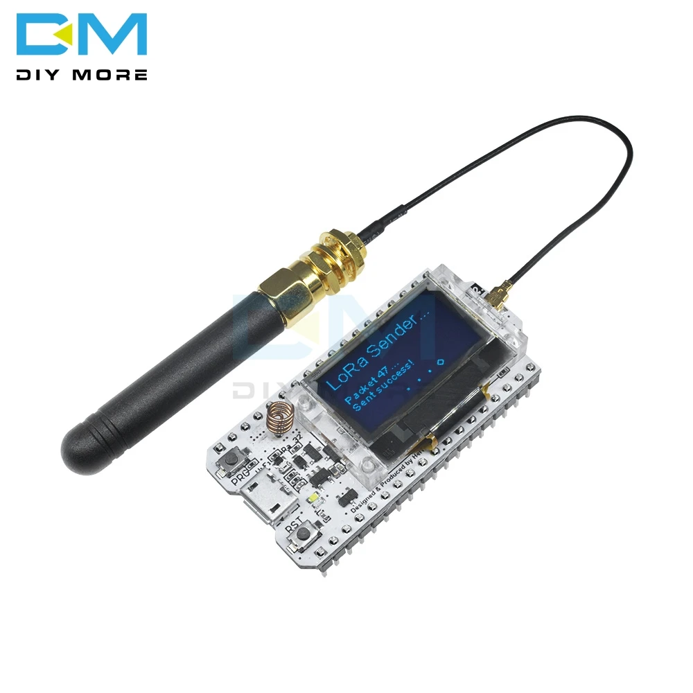 SX1276 ESP32 LoRa 0,96 дюймовый синий светодиодный цифровой дисплей Bluetooth wi-fi-комплект модуль IOT макетная плата для Arduino 868 МГц 915 МГц
