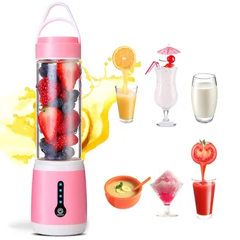 

Portable USB Juicer Multi-functional Fruit Mixing Machine with Detachable Cup TB Sale