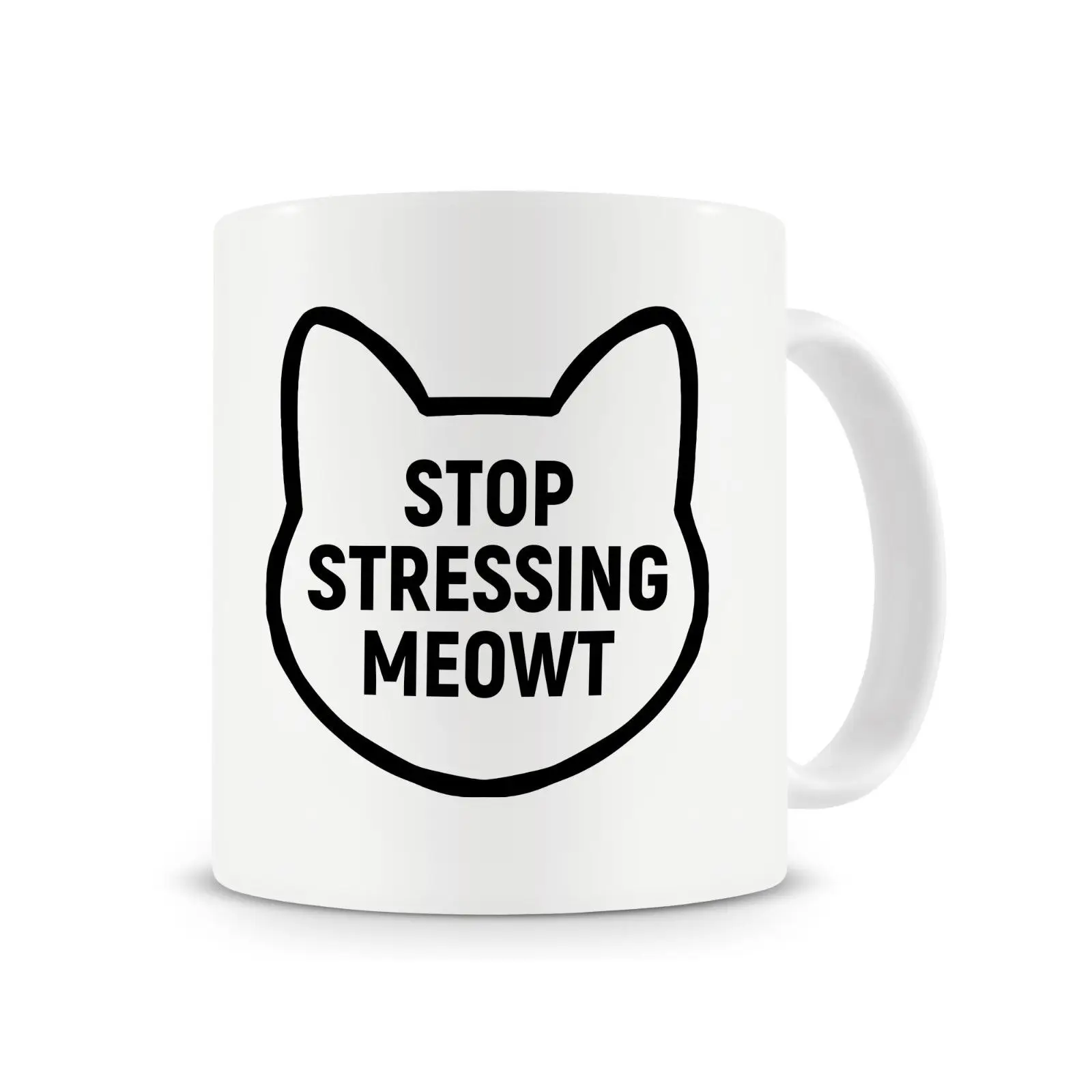 Stop starting Meowt кружка, кот любовник, кот подарок, кружка с изображением кошачьей мордочки, кофейная кружка чашка с ложка для перемешивания