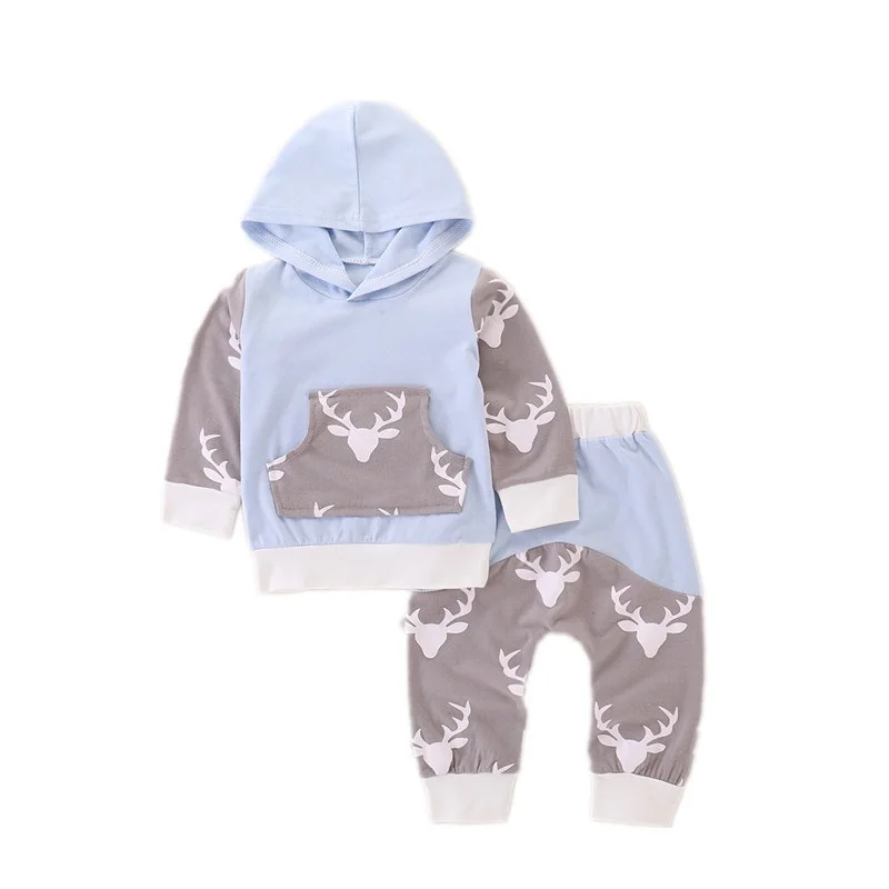 Комплекты одежды для маленьких мальчиков 2019 г. весенне осенний костюм с