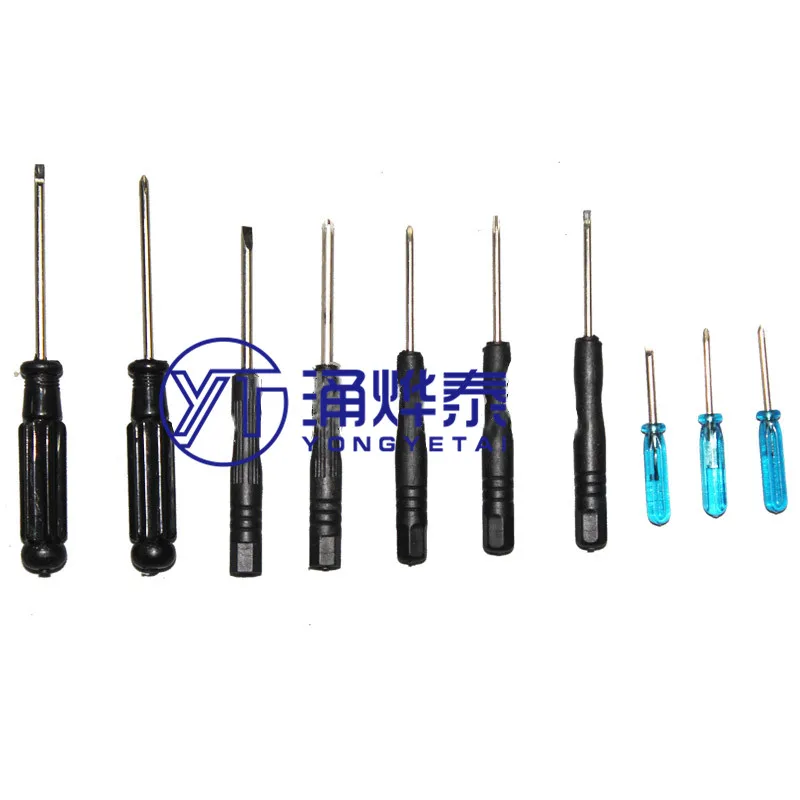 Yyt 5Pcs Nero Blu Piccolo Cacciavite Piccolo Cacciavite Cacciavite A Croce Cacciavite Parola 1.6/2.0/2.5/3Mm T6