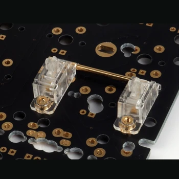 

Gold Plated Pcb Screw Stabilizer Plate Mechanical Keyboard Mounted Key Plate