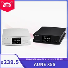 Aune X5S 6th dac декодирующий цифровой усилитель 32 бит/384 K SD вход оптический коаксиальный RCA AES выход активный динамик домашний усилитель