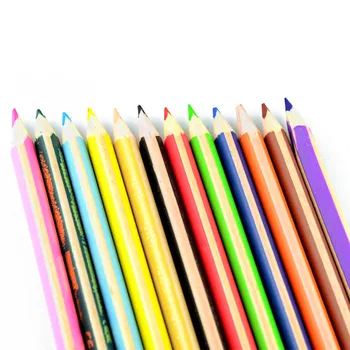 

#H40 12/24 Colors Wood Colored Pencils Lapis De Cor Artist Painting Oil Color Pencil For School Drawing Sketch Art Supplies