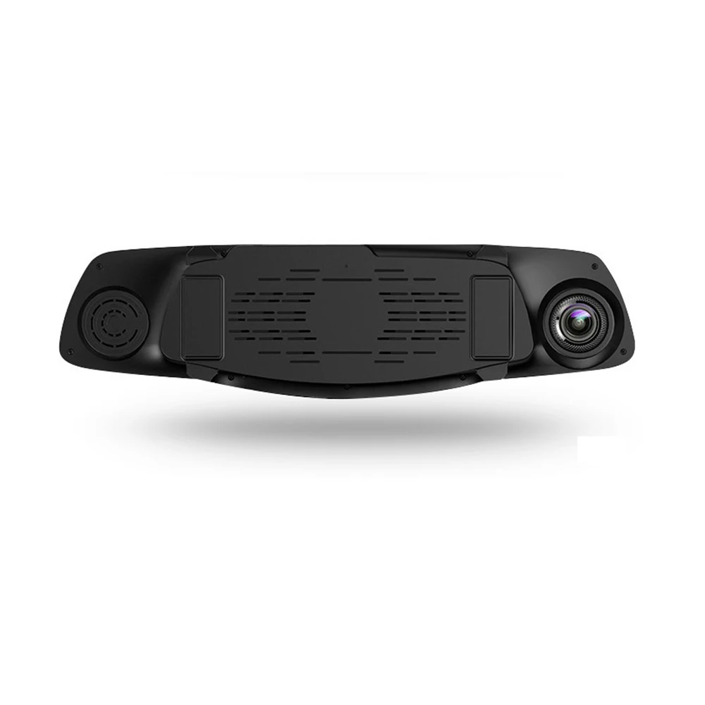 5 дюймов Full HD 1080P ips экран автомобиля зеркало заднего вида автомобиля Dvr камера двойной объектив Автомобильный видеорегистратор авто ночного видения видео рекордер