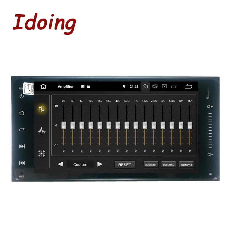 Idoing 7 &quotУниверсальный Автомобильный Android DSP 9 0 Радио мультимедийный плеер