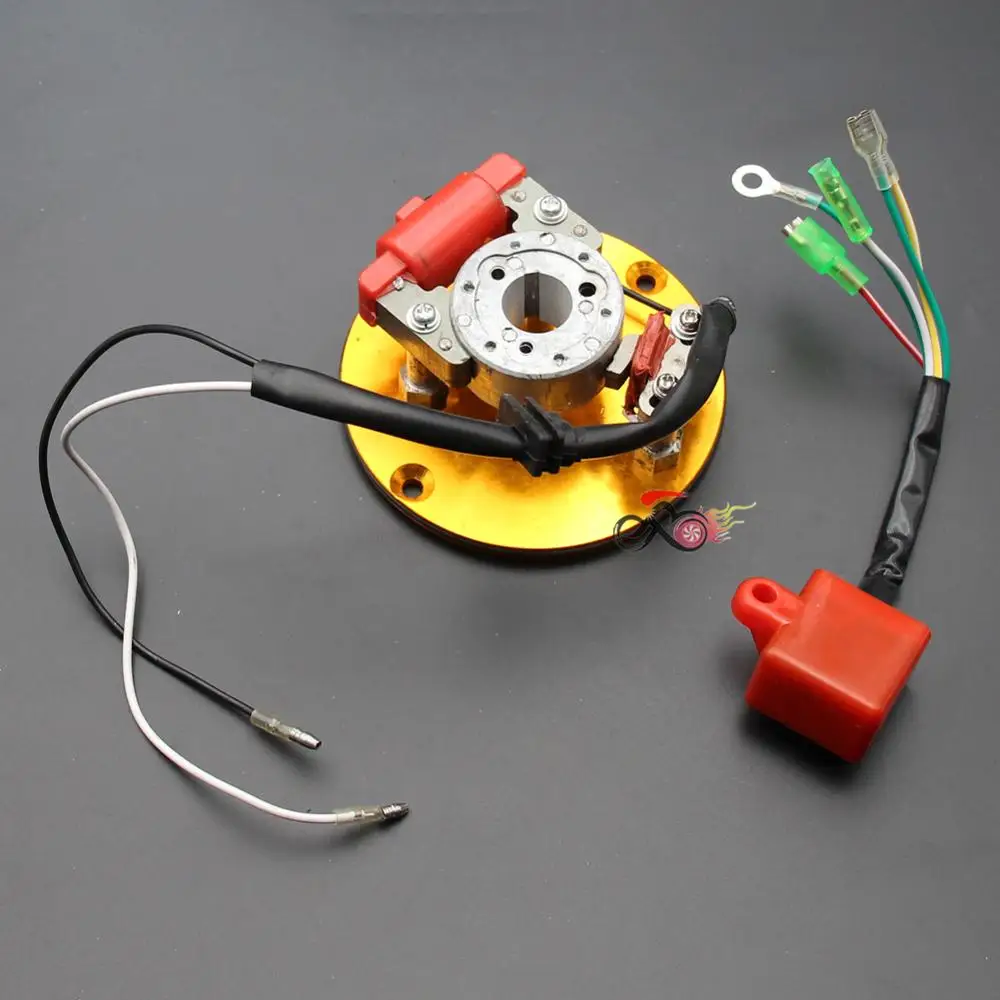 Magneto Stator Inner Rotor CDI For CRF XR 70 XR50 Z 50 Taotao Baja Coolster SDG SSR Pit Bike Horizontal Kick Start Engine
