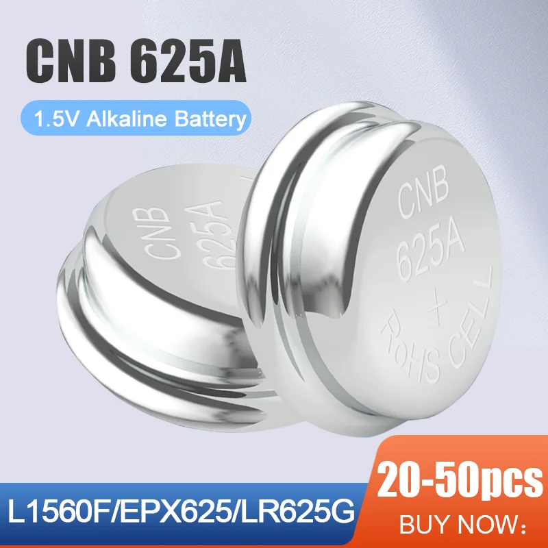20-50pcs Cnb 625a 1.5v Alkaline Battery Lr625 Lr625a L1560f Epx625 ...