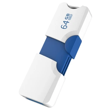 

64G Retractable Flash Drive, Push-Pull Cover, USB3.0 Protection, High-Speed Reading and Writing, Beautiful Appearance