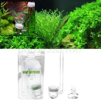 

Aquarium CO2 System Bubble Diffuser U Shaped Atomizer Arcylic Tube with Suction Fish Tank Air Bubble Disk Drop Shipping
