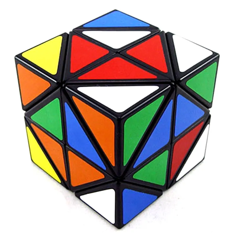 LeFun квадратный коптер магический куб 2x2 Скорость твисти Головоломка Головоломки сложный интеллект Развивающие игрушки для детей