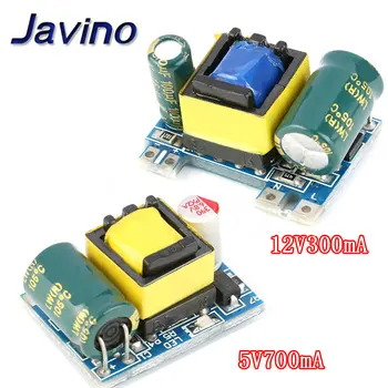 AC-DC 5V 700mA 12V 300mA 3.5W แยกโมดูล Buck Converter ขั้นตอนลงโมดูล 220V เปิด 5 V/12 V 1