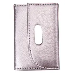 MAIOUMY винтажный женский кожаный кошелек для монет синтетический однотонный кошелек женский Карманный с отделениями для карт клатч портмоне