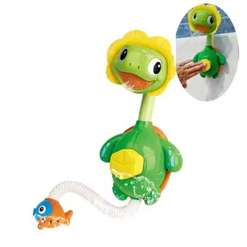 

Turtle Shape Baby Bath Toys Spray Bathing Tub Fountain Toys Hand Shower Toy Bathtub Playing Toy for Kids