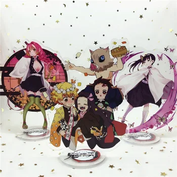 

1 Pcs 15cm Japan Anime Demon Slayer Kimetsu No Yaiba Double Sided Acrylic Standing Figure Warrior Model Figuals Toys Gifts