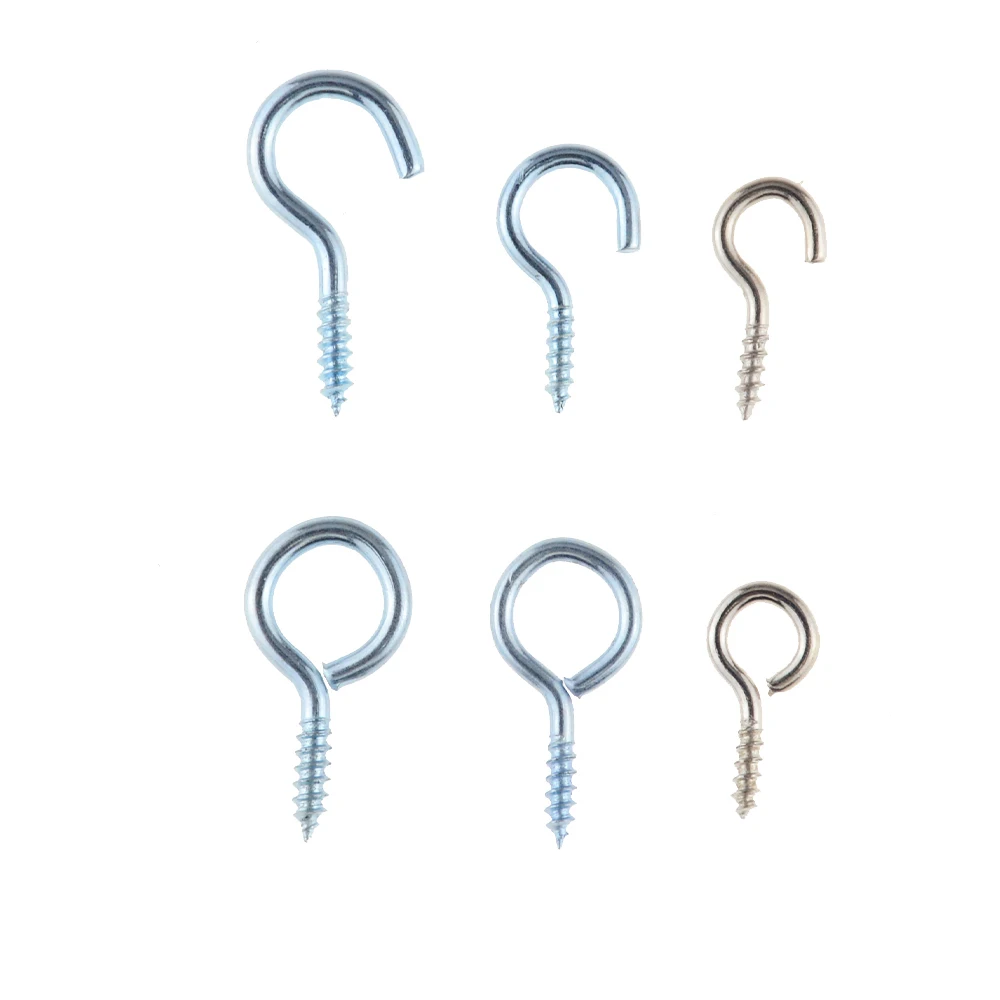 WNHSNM 100pcs/lot Assortment Kits DIY Small Tiny Iron Screw Eye Pin Eyelets Bail Peg Threaded Iron Clasps Hooks Wall Hanger Tool WNHSNM 100pcs/lot Assortment Kits DIY Small Tiny Iron Screw Eye Pin Eyelets Bail Peg Threaded Iron Clasps Hooks Wall Hanger Tool