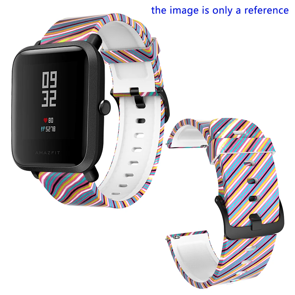 20mm Silicone Bracelet for Amazfit GTS 4 Mini Correas GTS 4 Strap GTS 3 Correa  Amazfit BIP 3 Band Pulseira Amazfit Bip Lite - AliExpress