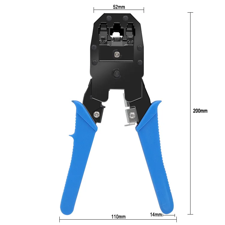 lan cable continuity tester 3 IN 1 Network Tool RJ45 Crimper Stripper Cable Plier Cutter for 8P6P4P Lan Crimping Tool network tone tracer