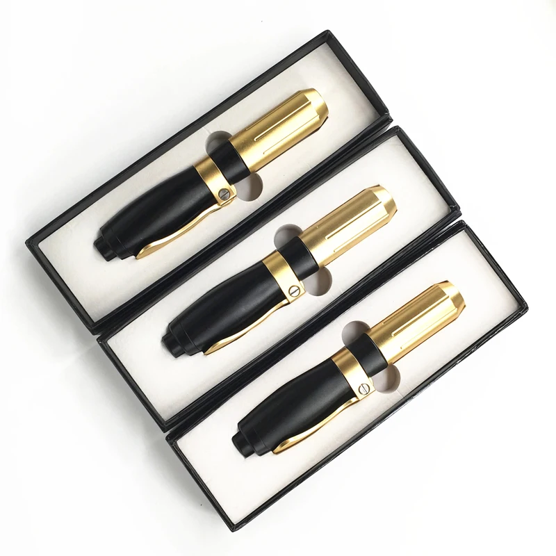 

0.3ml & 0.5ml Hyaluronic Acid Pen High Pressure Mesotherapy Gun no Needle Meso atomizer Hyaluron gun for lip face body lifting