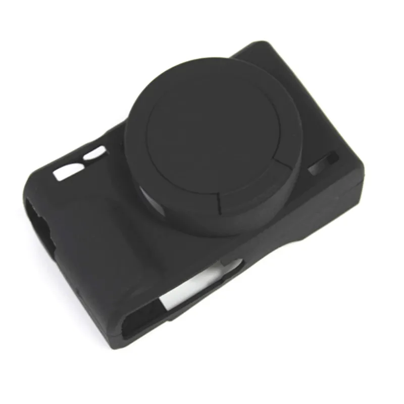 Canon G7X mark 3 G7X III g7x3 Silicone Case Camera Case Camera Case Cover - Цвет: Черный