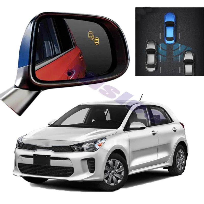 Car BSM BSD BSA Radar Warning Safety Driving Alert Mirror Detection Sensor For KIA Rio K2 Pride YB 2017 2018 2019 2020