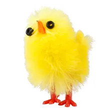 60 шт. пасхальные милые мини цыплята набор украшения для пасхальных яиц вечерние подарки для детей курица Декор декоративный инструмент N27