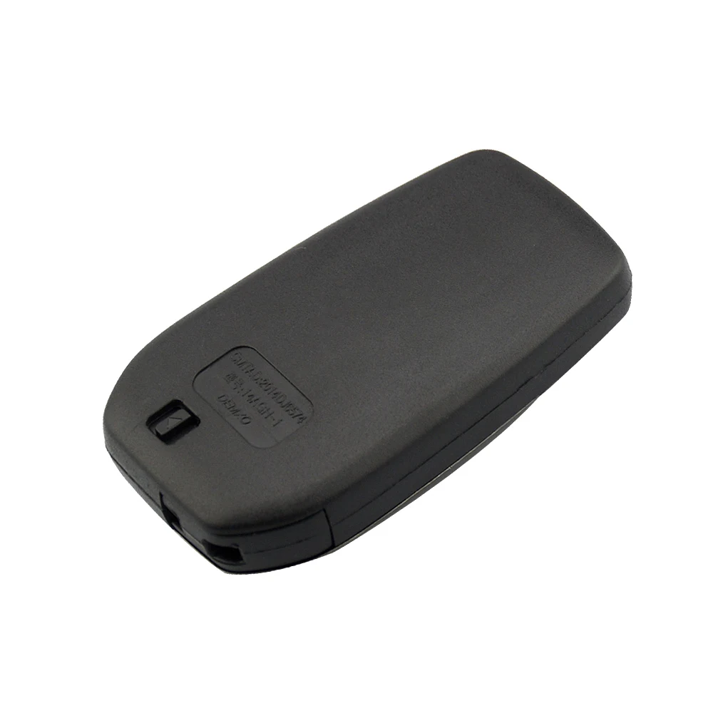 OkeyTech для Toyota Land Cruiser Crown RAV4 Corolla Camry Highlander умный пульт дистанционного ключа автомобиля оболочки 2/3 кнопки без выреза пустой лезвие
